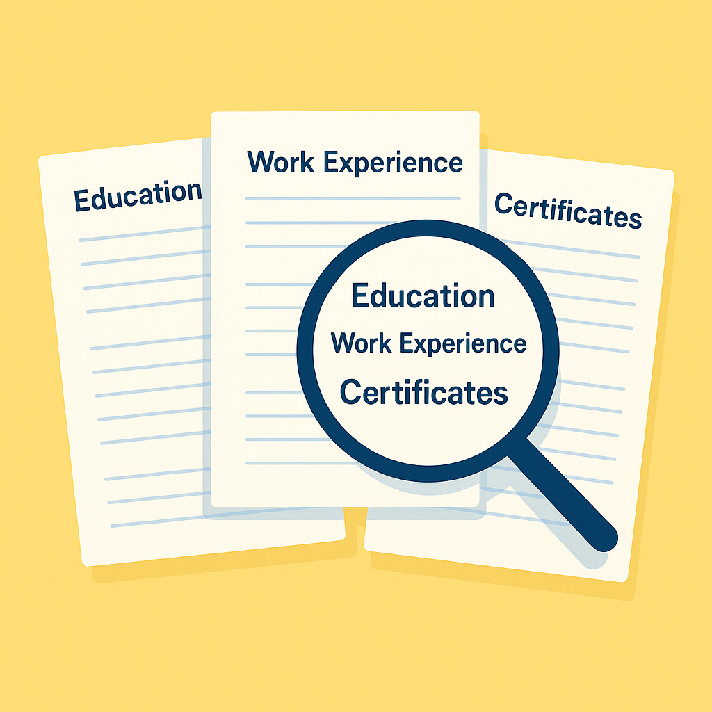Extraction from multi-page documents - doXray solution illustration